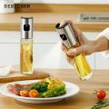 DISICHEN Profesional transparent bag Olive Oil Sprayer Oil Sprayer for Cooking Dressing Spray Grilling Olive Oil Glass Bottle BBQ Baking Kitchen Tool. 