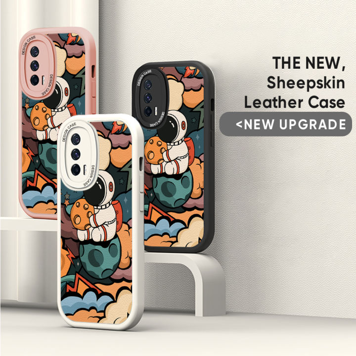 UCUC%20for%20Redmi%20K40%20/%20K40%20Pro%20/%20Xiaomi%20Poco%20F3%20/%20Mi%2011x%20Back%20Cover%20Star%20Moon%20Astronaut%20Soft%20PU%20Leather%20Phone%20Cases%20-%20Image%203