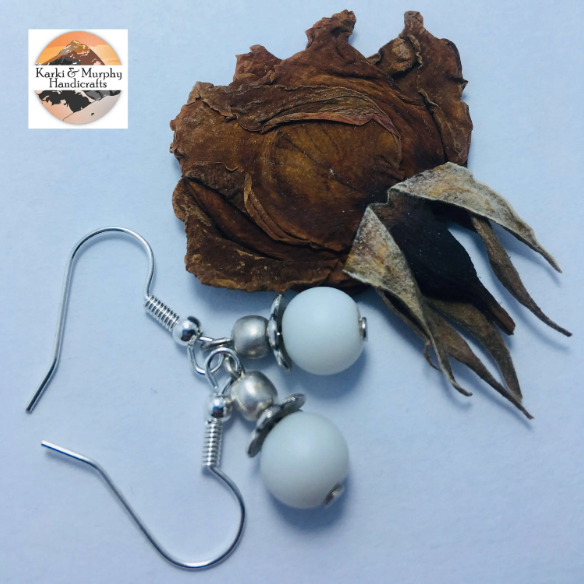 Cherry Beads Drop Earrings. Jhumka. Earrings