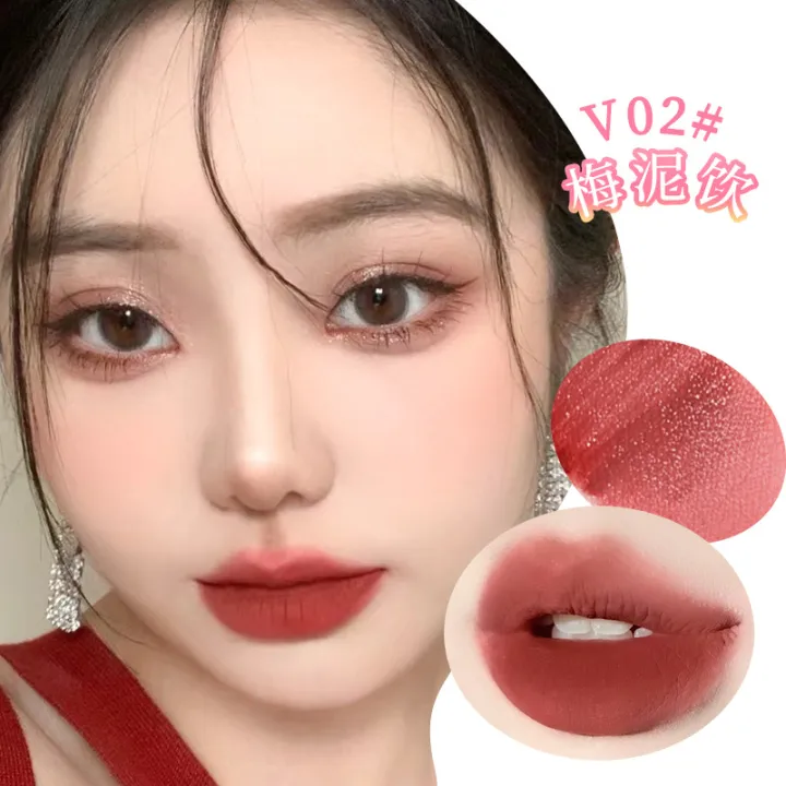 xixi%20does%20not%20redeem%20fairy%20tale%20fog%20lip%20gloss%20velvet%20matte%20low%20saturation%20pure%20desire%20girl%20affordable%20white%20lipstick%20-%20Image%206