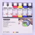 Art Rangers Pouring Acrylic Set 6bottles 100ml (6x3.38fl . oz). 
