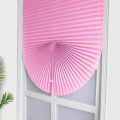 Fzbm 1Pc for Home Window Door Pleated Bds Self-adhesive Half Blackout Windows Curtains Bathroom Balcony Shades. 