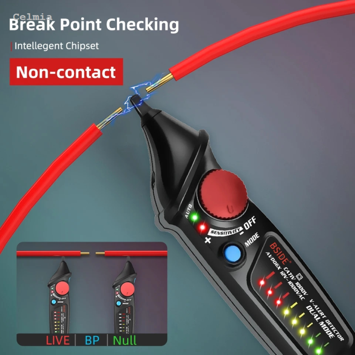 Celmia%20BSIDE%20AVD06%20Non-Contact%20Voltage%20detector%20indicator%20Profession%20Smart%20New%20Test%20Pencil%20Live/phase%20Wire%20Breakpoint%20NCV%20Continuity%20Meter%20-%20Image%203