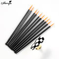 Monja 10/20/50Pcs Mini Nail Art Brush Portable Liner Painting Brush Eyeliner Brush Disposable Makeup Eyeliner DIY Manicure Tools. 
