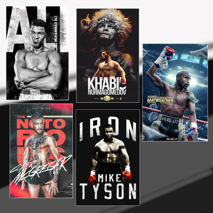 MMA UFC Poster 5pcs each size 46cmx31cm
