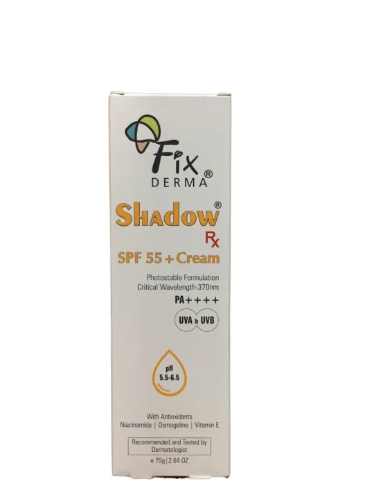 Fix Derma Shadow Rx Spf 55+ Cream 75g | Daraz.com.np