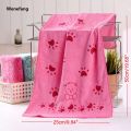 Wenefang Kids Baby Cartoon Animal Heart Print Bath Towel Absorbent New style Drying Swimwear Baby Cotton Girls Boys Towels. 