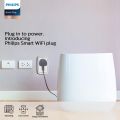 PHILIPS 6-16A Smart WiFi Plug | Wiz Connected Voice Controlled, Amazon Alexa & Google Assistant Compatible Smart Plug with Energy Consumption Monitoring, Pack of 1. 