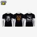 SHANGRI-LA Pack Of 3 Band Printed T-Shirt For Men - Fashion | T-Shirts For Men | Men's Wear | Printed T-Shirts |. 