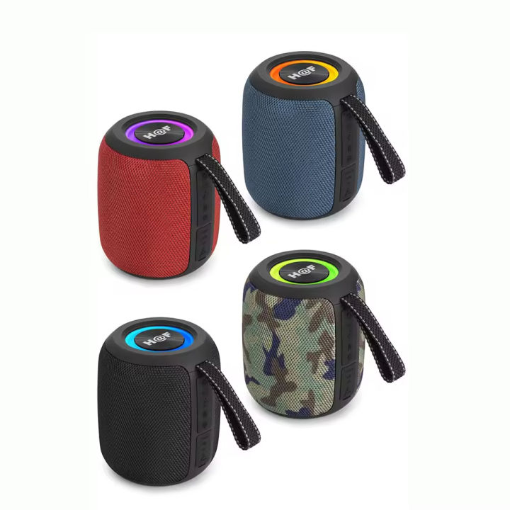 HF-F105 Portable Wireless Bluetooth Speaker – RGB Light | 10W Stereo ...