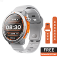 S_way Aolon Navi R3 Smart Watch Men GPS Map Running Pace Altitude 3ATM Waterproof AOD Display Amoled Screen Bluetooth Call Smartwatch. 