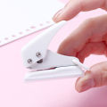 Cute Mini Single Hole Shape Punch for Planner Disc Ring DIY Paper Puncher Podazz. 