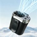 Mini Rechargeable Battery Rechargeable Fan Soft Steady Airflow Low Noise Operation Portable Mini Fan Durable Lightweight Material Clip-On Design Handheld Cooling Fan Outdoor Work. 