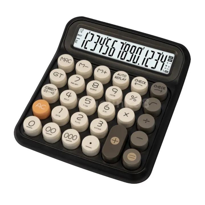 L Calc Desktop Calculator 14 Digit Large and LCD Display Big Button l ...