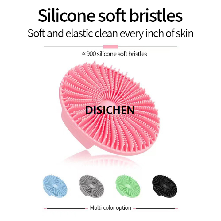 DISICHEN%201pcs%20Silica%20Gel%20Hair%20Scalp%20Massager%20Shampoo%20Brush%20Silicone%20Head%20Washer%20Brush%20Handheld%20Shower%20Scalp%20Scrubber%20Cleansing%20Brush%202025%20New%20-%20Image%203
