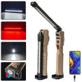 Profesional Multi-function COB LED Rechargeable Flashlight Built-in Battery Magnetic Camping Working Light Outdoor Emergency Repair Lanterns. 