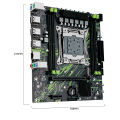 Combo Of Xeon E5 2650 V4 CPU Intel LGA2011-3 Plus MACHINIST X99 PR9-H Motherboard. 