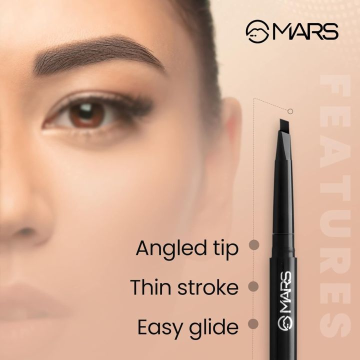 MARS%20Micro%20Precision%20Brow%20Pencil%20with%20spoolie%20%7C%20Retractable%20&%20Easy%20Glide%20%7C%20Long%20Lasting%20&%20Natural%20finish%20(0.4%20g)%20-%20Image%203