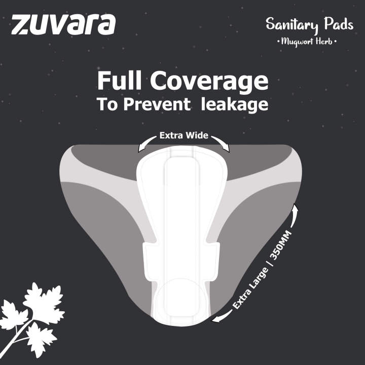 Zuvara%20Sanitary%20Pads%20-%20XXL%20-%20350%20mm%20(Pack%20of%206)%20-%20Ultra+%20-%20Image%204
