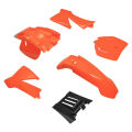 Fairing Body Cover Parts Kit Orange for 50 50CC 50SX Mini Dirt Pit Kids for KTM50 Senior Junior Jr. 