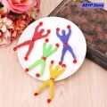 BBYP 【Essential Good Item】Sticky Elastic Spider Man Fun New Stretchy Kids Toy Wall Climbing Super Hero Figure. 