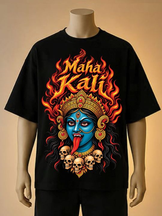 Maha%20Kali%20Graphic%20Printed%20T-Shirt%20cream,%20Maroon,%20White,%20Brown,%20black%20-%20Image%205