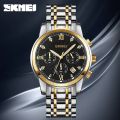 Skmei M029 Men's Mechanical Creative Dial Automatic Day Date Display Luminous Stainless Steel Watch. 