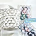 50PCS Transparent Color Star Love Self-adhesive Opp Bag Odd Biscuit Self-sealing Retail Bag Jewelry Gift Packaging Plastic Bags TAOPA. 