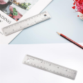 NCANRUI 3Pcs Cork Backed Ruler,6 Inch Metal Ruler,Non Slip Metal Ruler with Cork Backing, Straight Edge Ruler for Office School. 
