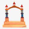 Wooden Biratnagar Gate Token. 