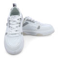 White Fashion Trend Laced Sneaker Shoes For Men By Jutta Ghar Nepal. 