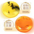 Wormwood handmade soap mite removal bathing refreshing essential oil soap cleansing bitter ginseng sulfur ginseng control oil washing soap for men and women. 