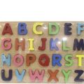 Wooden English Alphabets & Colors Learning Educational Board For Kids A To Z English Alphabets Puzzle. 