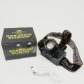 High Power Headlamp Built in Recharble Battery. 