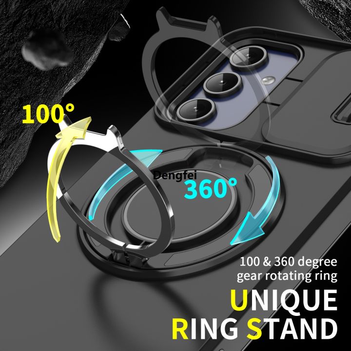 NEW%20Dengfei%20%E3%80%902025%20Version%E3%80%91%20Design%20Case%20for%20Samsung%20A13%20A14%20A15%20A23%20A25%20A54%205G%20360%20Full%20Body%20Rugged%20Protective%20Slide%20Camera%20Stand%20Protection%20Ring%20Cover%20-%20Image%204