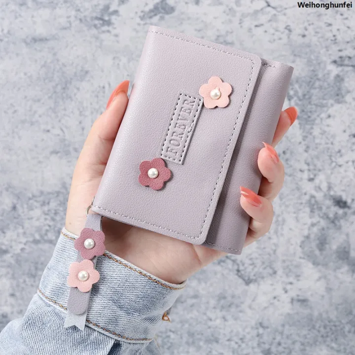 WeihonghunfeiFifty%20percent%20discount%20Factory%20Outlet%202024%20Korean%20version%20of%20the%20new%20ladies'%20purse%20short%20creative%20fashion%20purse%20student%20buckle%20coin%20purse%20-%20Image%204
