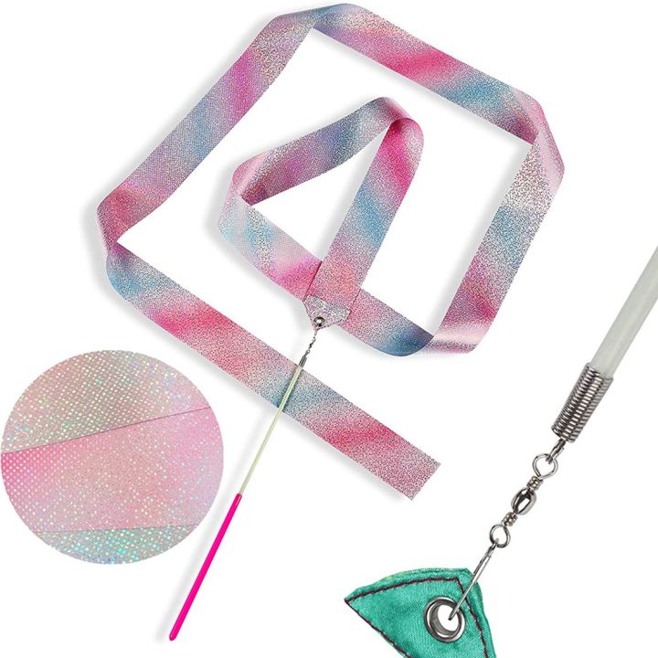 Sparkling%20Dance%20Ribbon,%2078.7%20Inch%20Long%20Rhythmic%20Ribbons%20Wand%20,%204%20Pieces%20Dancing%20Ribbon%20Streamer%20-%20Image%205