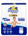 Baba's Nappy Baby Pull Up Diaper Economic Pack-XL-42pcs. 