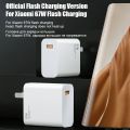 For Xiaomi Original 67W USB Super Fast Charger Power Adapter Mi 12 11 6A Type C Cable POCO X5 X4 Pro Redmi Note 9 10 11 Charging. 