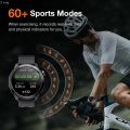 S_way Aolon Navi R3 Smart Watch Men GPS Map Running Pace Altitude 3ATM Waterproof AOD Display Amoled Screen Bluetooth Call Smartwatch. 