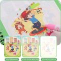 1 Piece Magic Water Book With Extra 1 Pens For Childrens. 