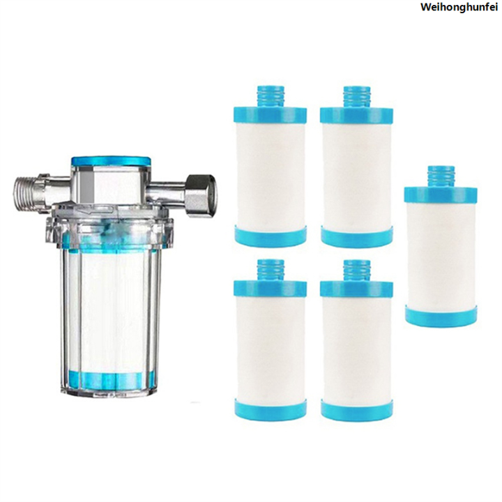 WeihonghunfeiSales promotion (VDZI) Purifier Output Universal Shower Filter PP Household Kitchen Faucet Water Heater Purification Home Bathroom Accessories