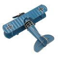 Aircraft Model Decoration Vintage Biplane Handmade Home Decorations. 