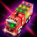 Rotation Electric Fire Truck Vehicle Toy with Flash Music and LED. 