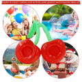 1Pcs Floating Inflatable Cup Holder Swimming Pool Drink Inflatable Ring Swimming Pool Double Mouth Cherry Cup Holder. 