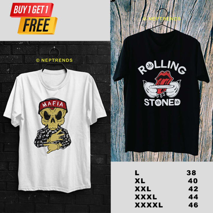 Combo Printed Oversized Hip Hop T-shirt For Men - Fashion | T-Shirts For Men | Men's Wear | Men's T-Shirts |