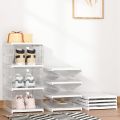 Modern Style Plastic Transparent Foldable 3 Layer Shoe Rack Organizer Cabinet. 
