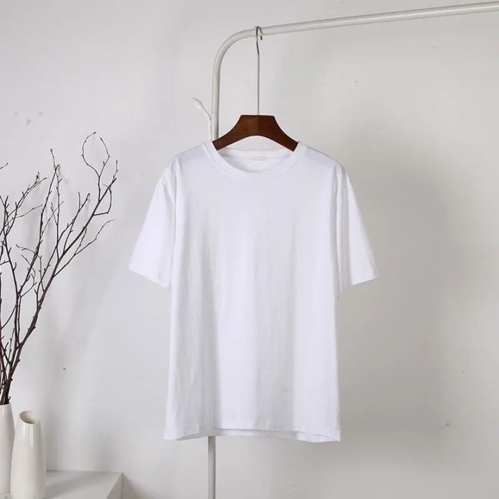 Casual%20Round%20Neck%20Short%20Sleeve%20Cotton%20T-Shirt%20for%20Men%20-%20Solid%20Color%20Summer%20Top%20-%20Image%203