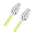 2/4Pcs Car Motorcycle Bicycle Tire Valve Caps Light LED Neon Flash Lamp Waterproof Universal Bike Wheel Lights Moto Accessories. 