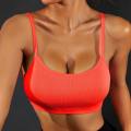 Yoga Short Upper Light Back Fitness Bra Bra Strap Open Women's Fitness Impact Shirt. 